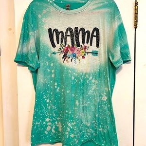 Mama bleached t-shirt